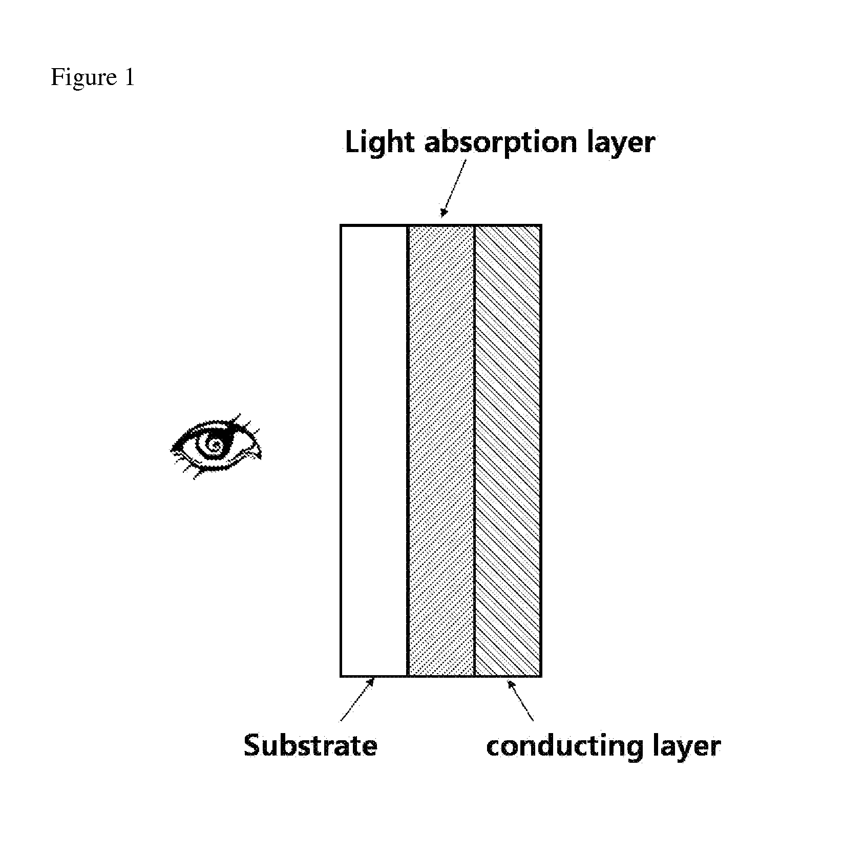 Touch panel comprising an electrically-conductive pattern and a production method therefor