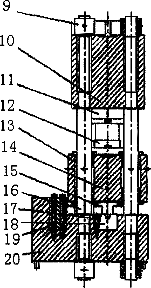 Hydraulic large plate leveling device