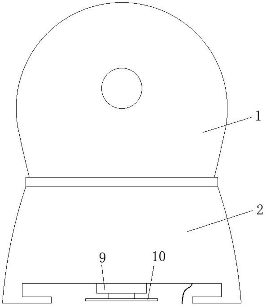 Camera for controlling ventilation frequency of room based on visual system