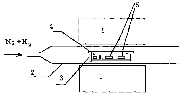 Open tube zinc diffusing method for producing indium-gallium-arsenic photoelectric detector