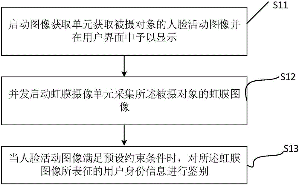 Iris recognition method and terminal