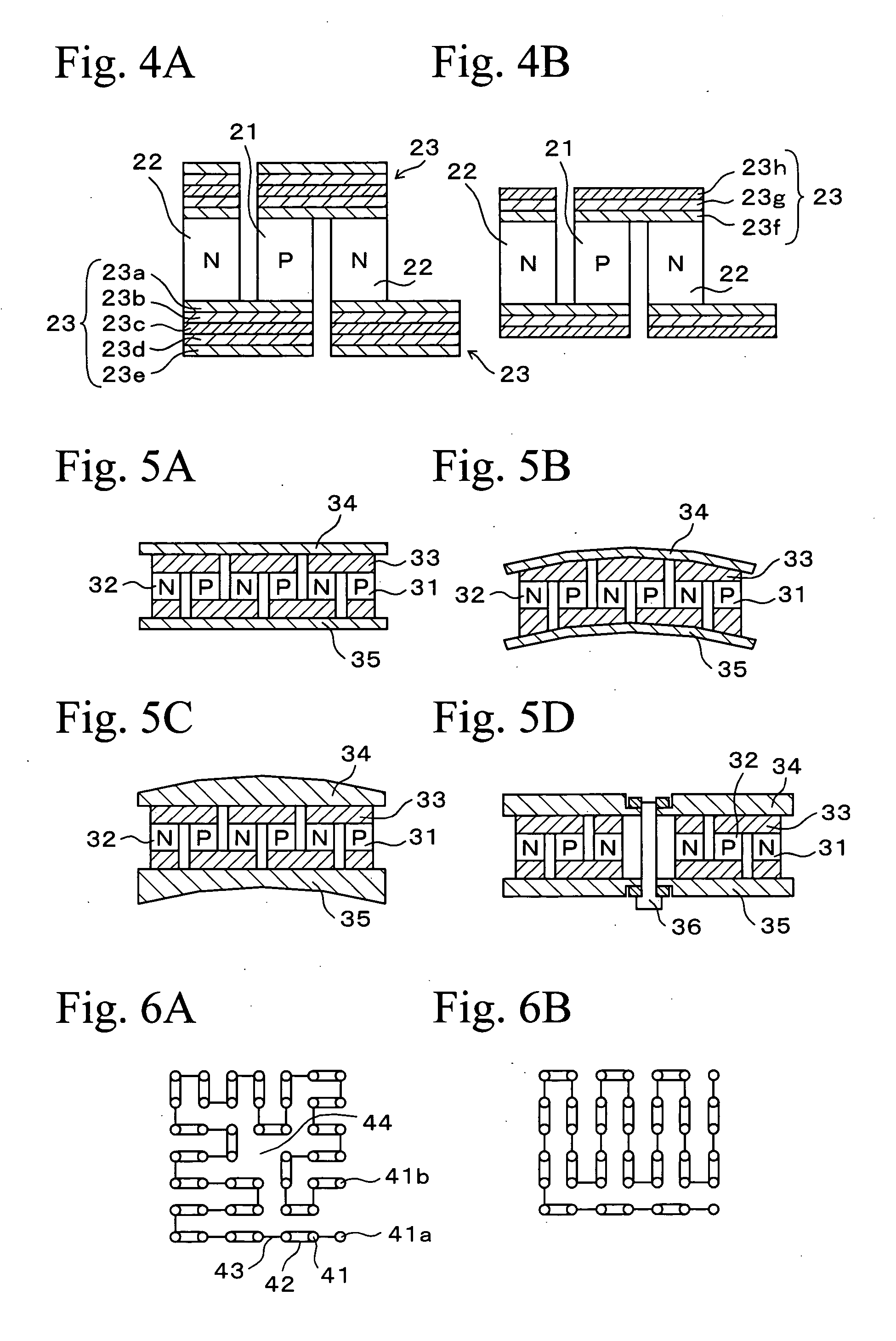 Thermoelectric energy conversion unit and tunnel-type furnace therewith