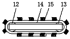 Waste collection device of shaping machine