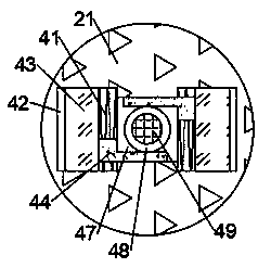 Calibration grinding tool capable of avoiding special-shaped errors by grinding wheel