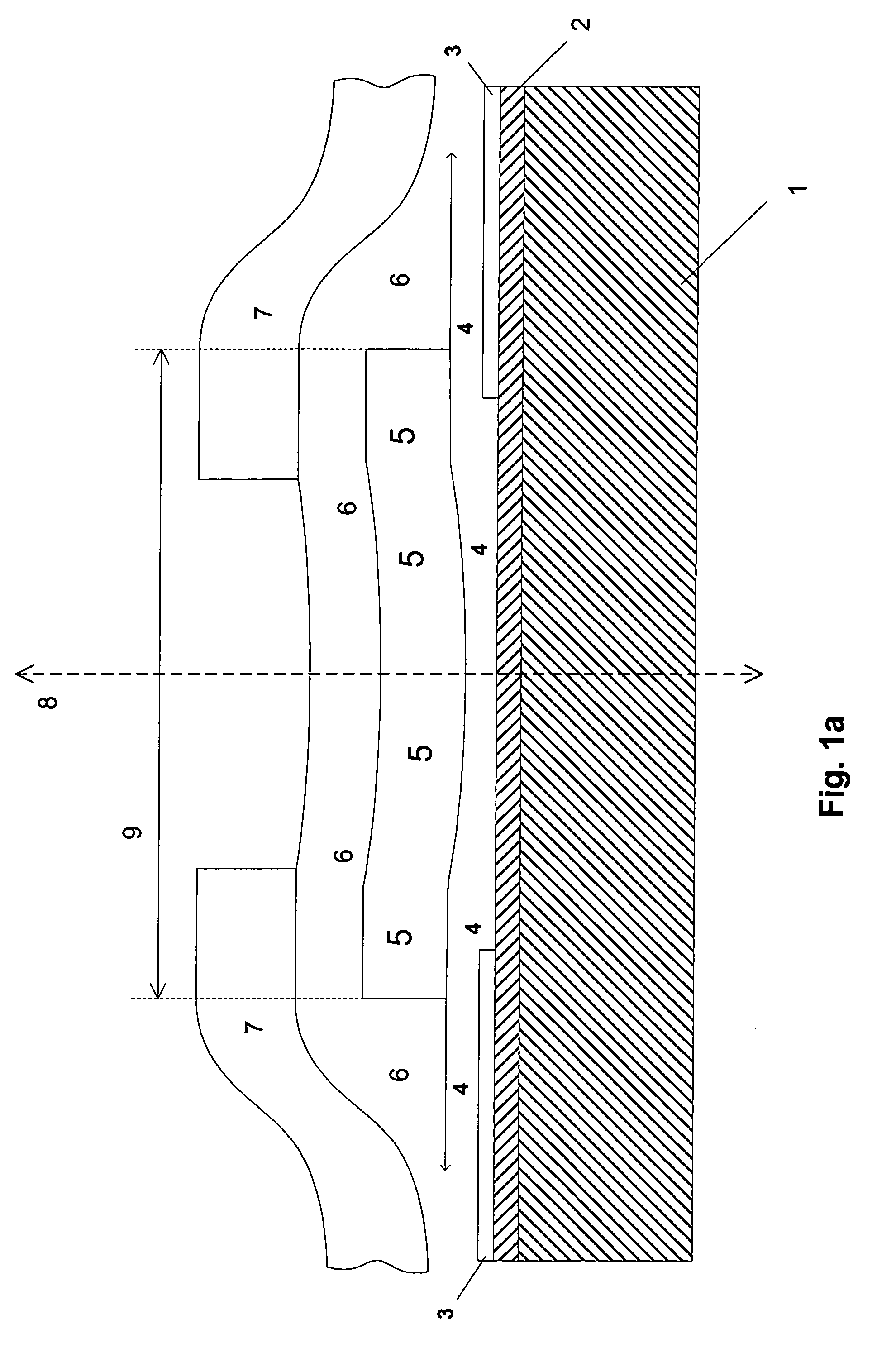 Self-stabilizing, floating microelectromechanical device