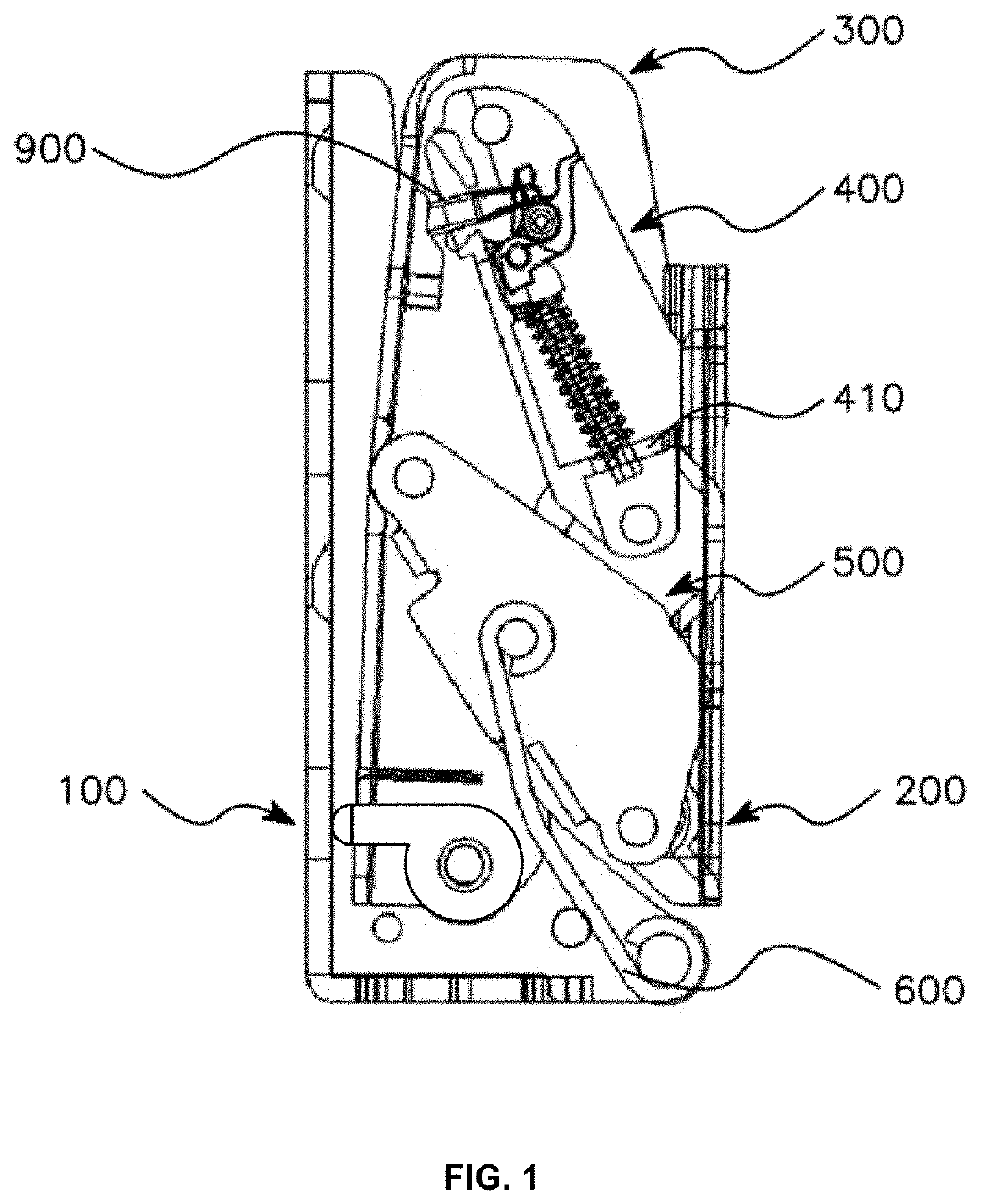 Multi-link door hinge