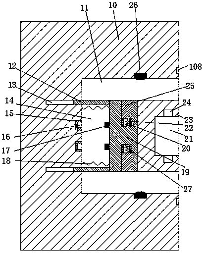 Improved electric power supply safe transmission device