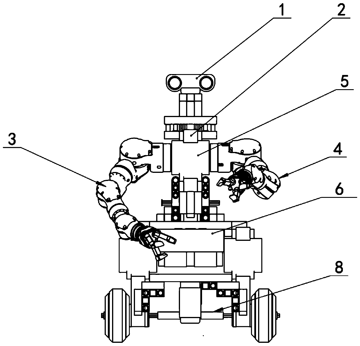 Myocardial infarction first-aid medicine feeding robot and working method thereof