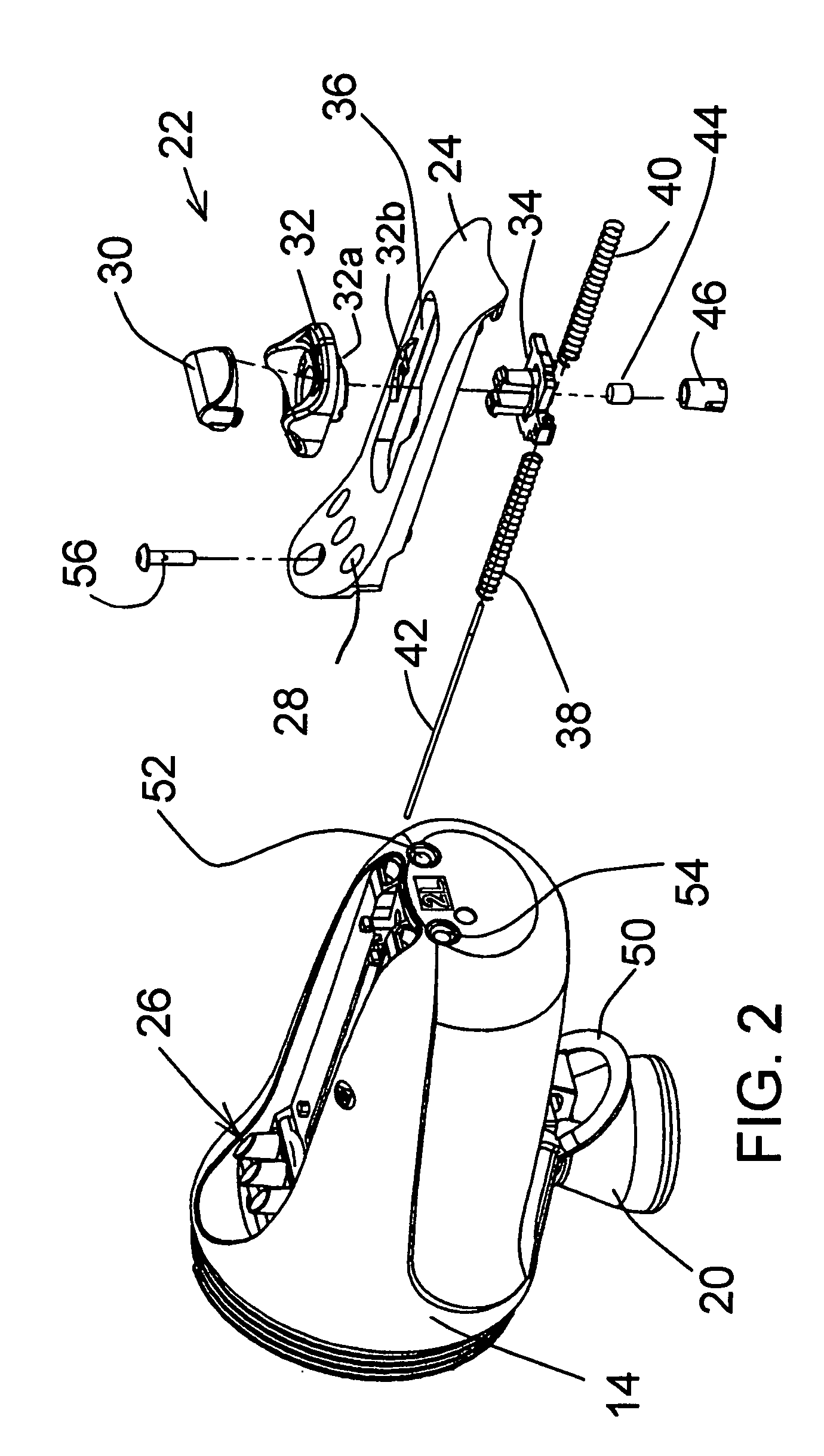 Diver's underwater light for selecting between two types of light