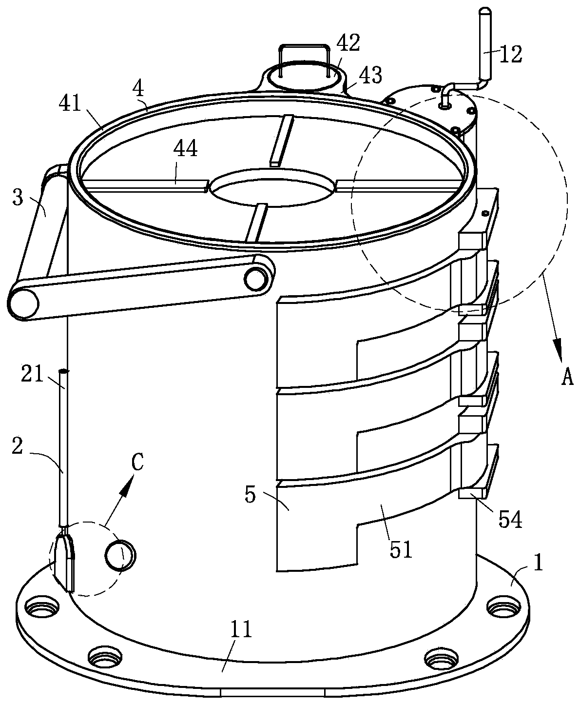 Heat exchanger core structure