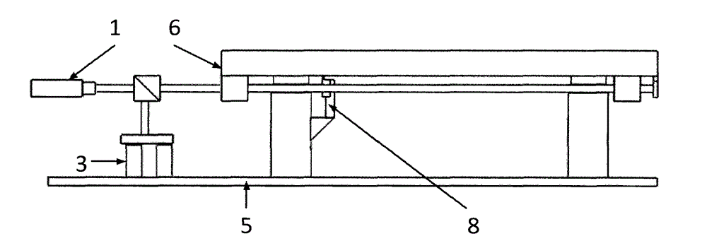 Air floating vibration isolation platform based on magnetic levitation zero position standard and laser auto-collimation measurements