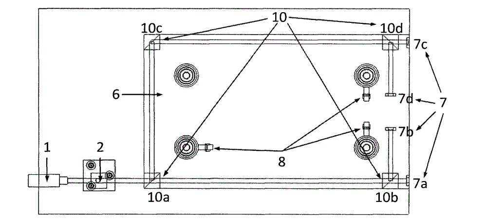 Air floating vibration isolation platform based on magnetic levitation zero position standard and laser auto-collimation measurements