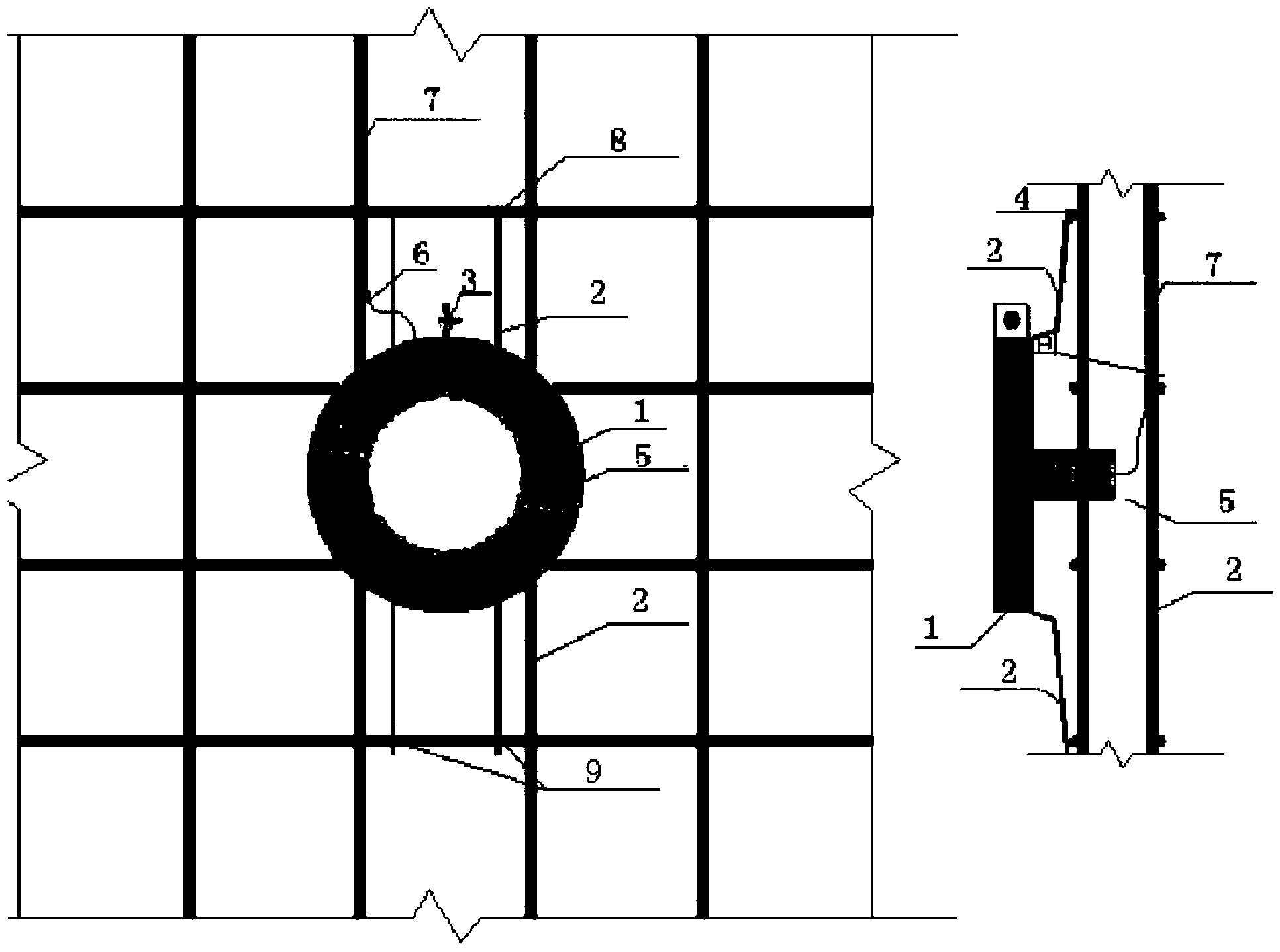 Adjustable position fixing installation device of soil pressure gauge