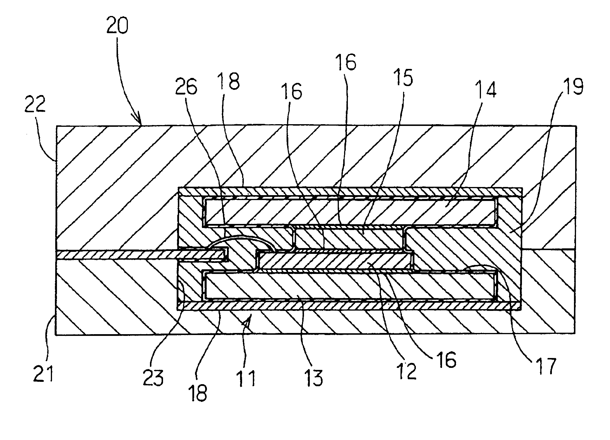 Semiconductor device having heat conducting plate