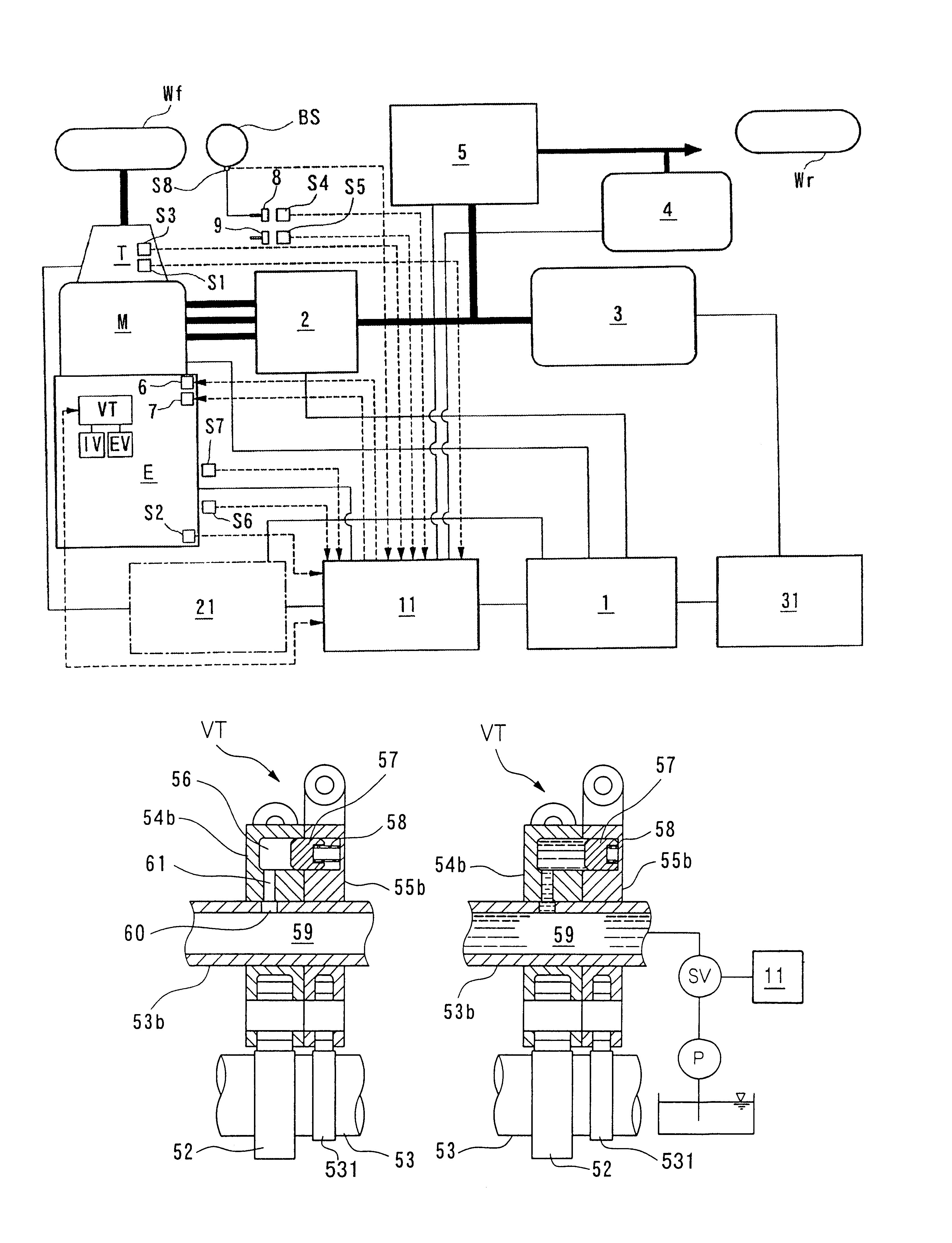 Control device for hybrid vehicles