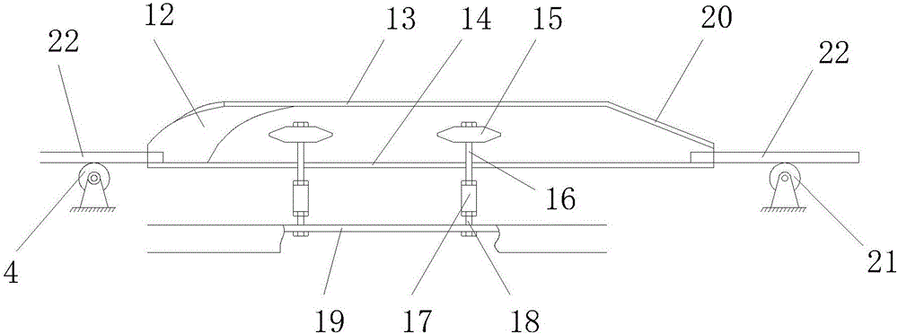 Paper packaging bag forming mechanism