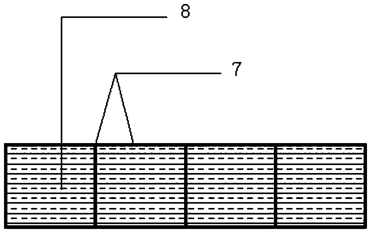 Anti-cracking waterproof construction method for post-poured strip