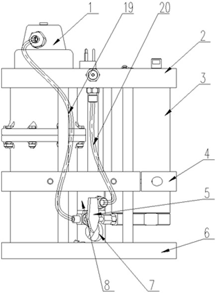 A hydraulically driven deep-sea biological sample holder