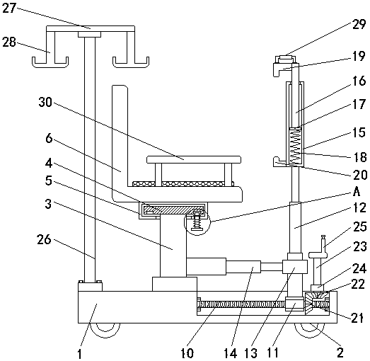 Pediatric infusion seat