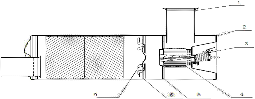 SCR catalytic silencer device