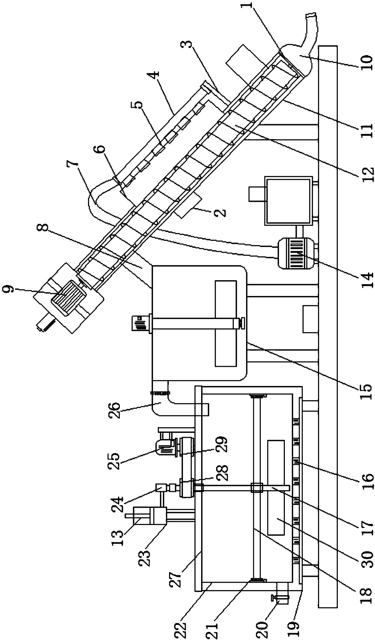 Quartz sand purification device and using method thereof