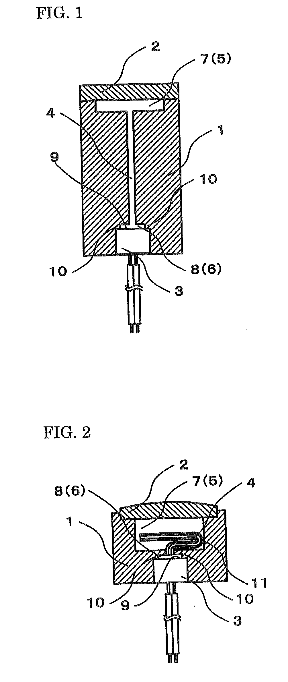 Vibration pickup microphone