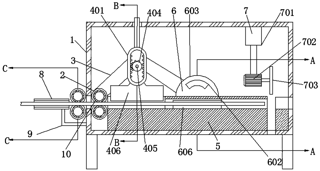 Steel bar straightening and cutting equipment for construction site