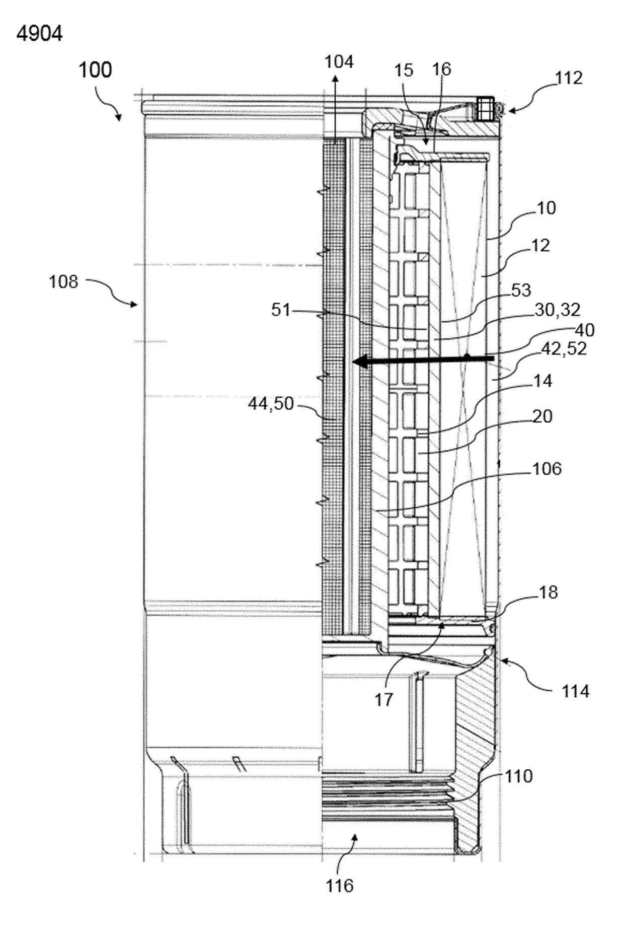 Coalescence Element and Filter Element Having a Coalescence Element