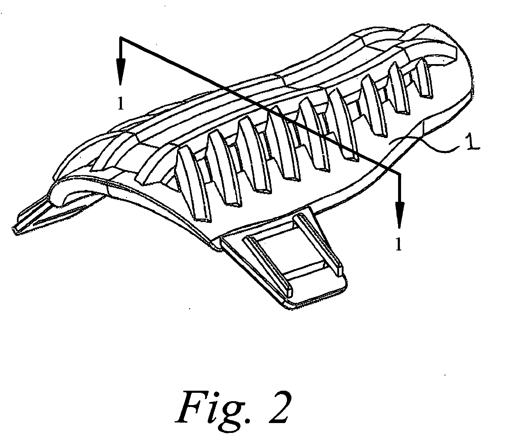 Energy absorbing and displacing structure for athletic protective equipment