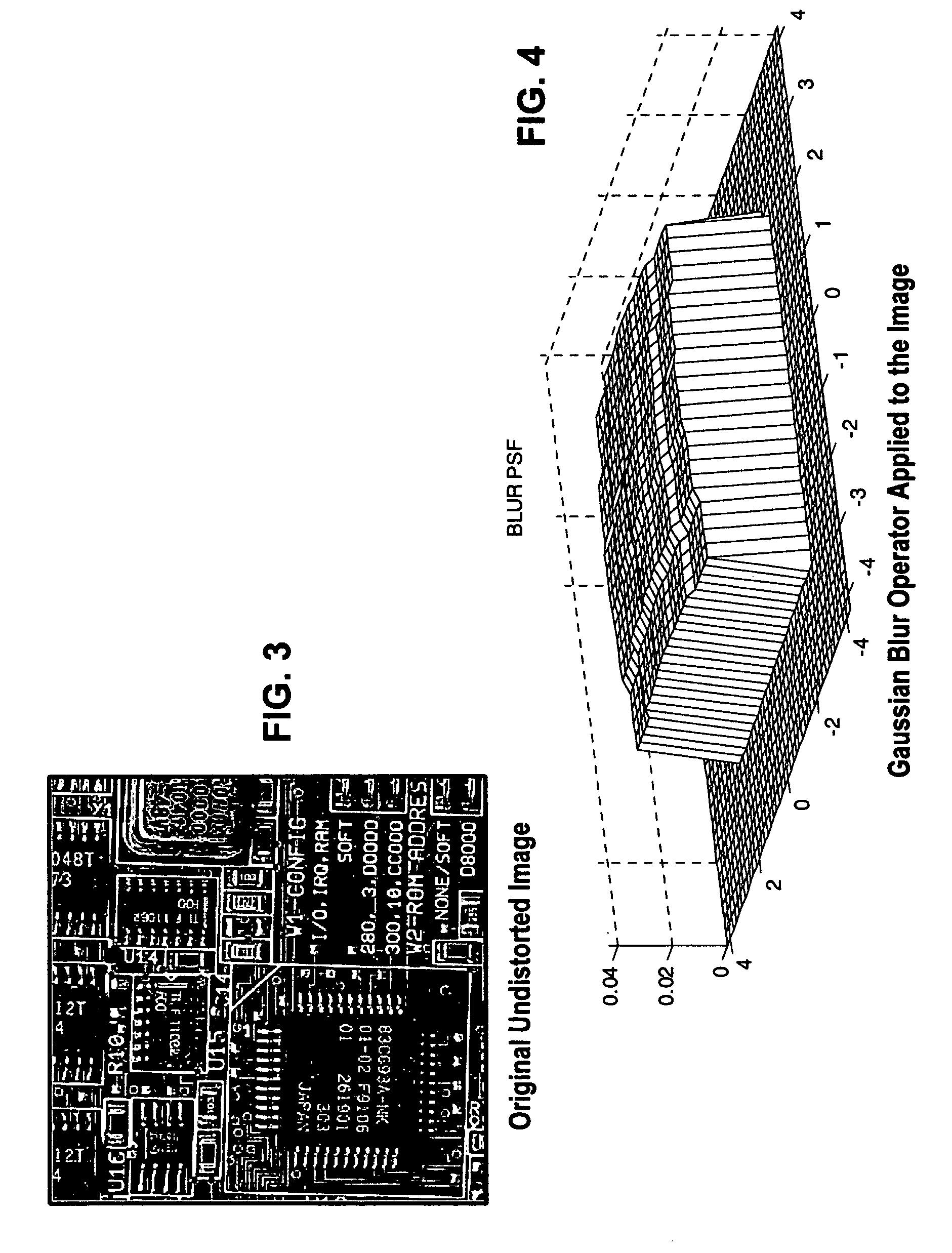 Image deblurring with a systolic array processor