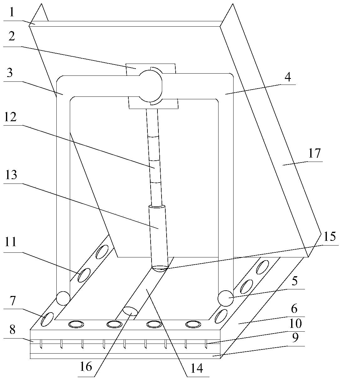 Wind-resistant type solar cell module