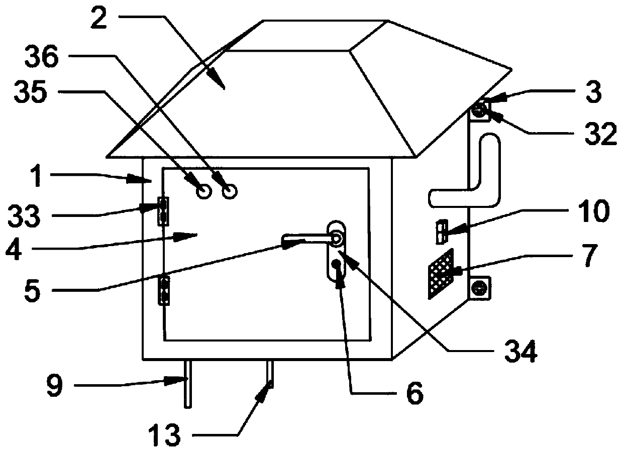 Anti-interference device for computer communication equipment