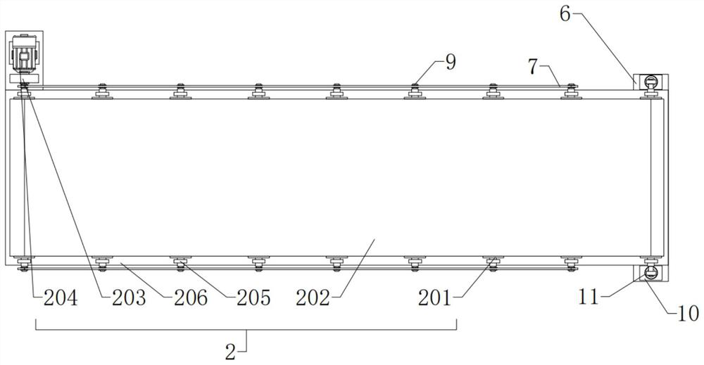 Logistics transfer management device for cargo transportation