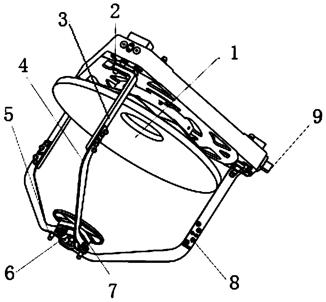 Self-adaptive lens applied to coaxial reflective optical system