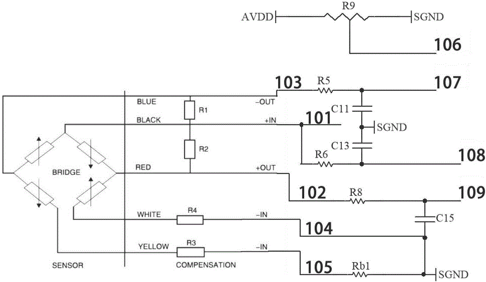 Temperature measurement method of pressure sensor