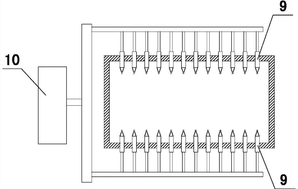 Preparation device of calcium 2-hydroxy-4-methylthio-butyrate