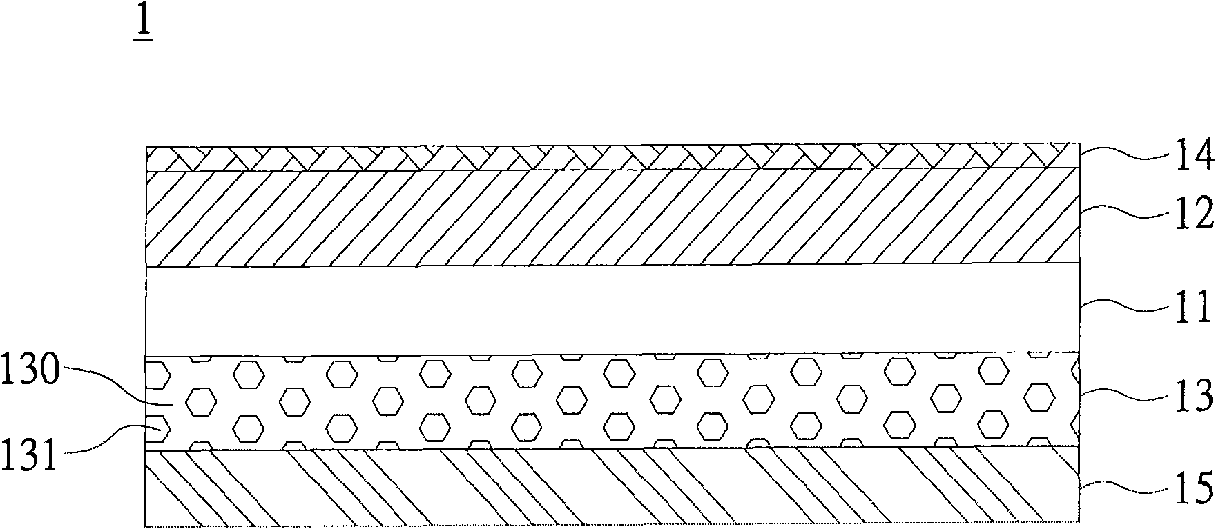 Conducting film integrated structure