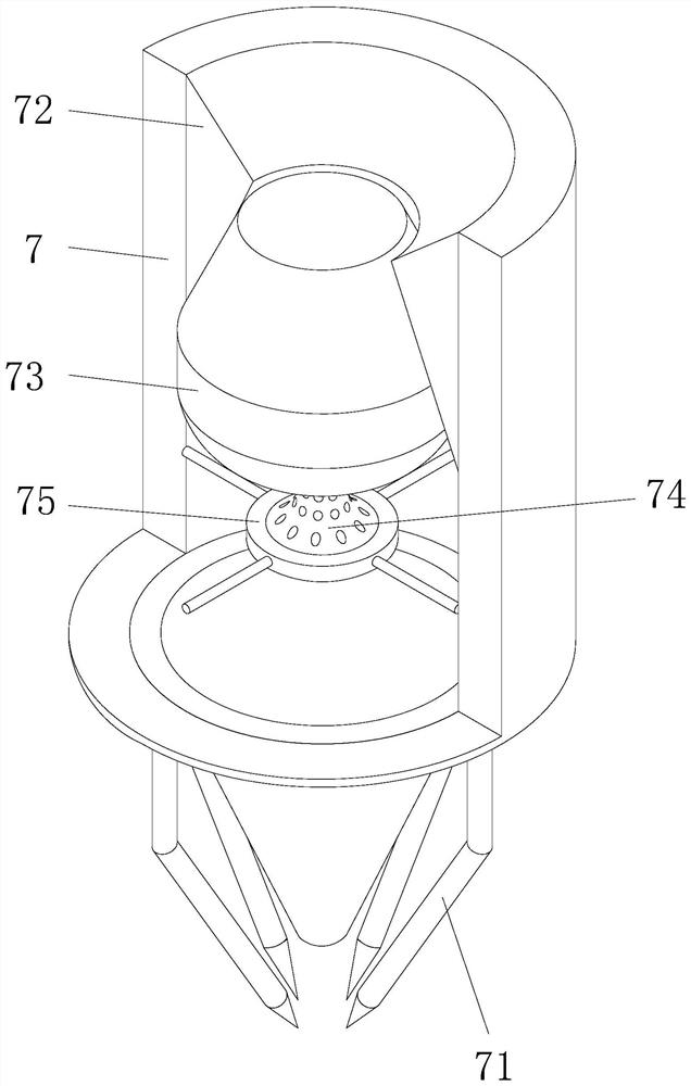 Rotary agricultural irrigation equipment