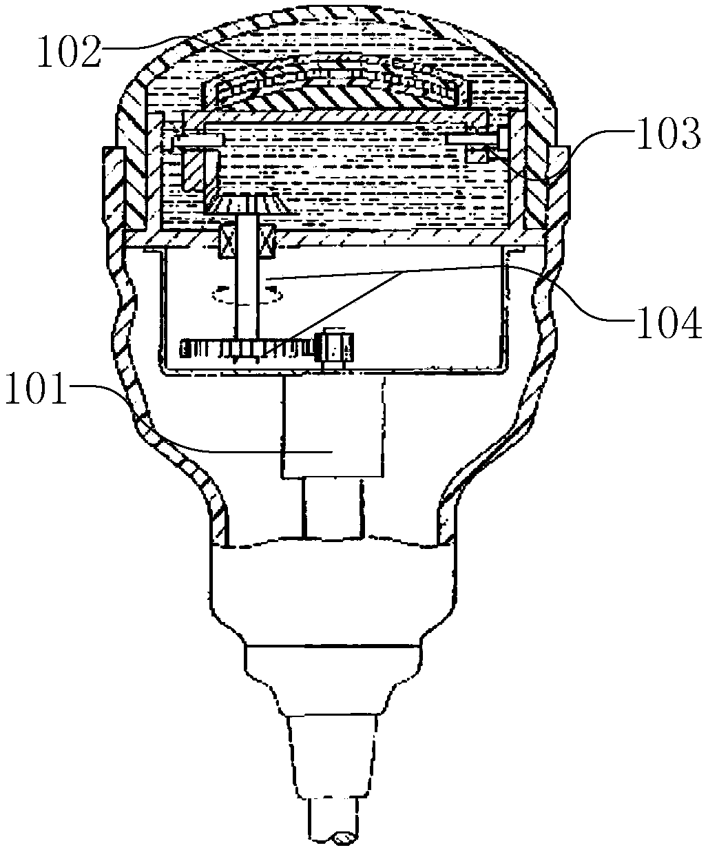 Method for improving imaging stability of diasonograph 4D mechanical probe