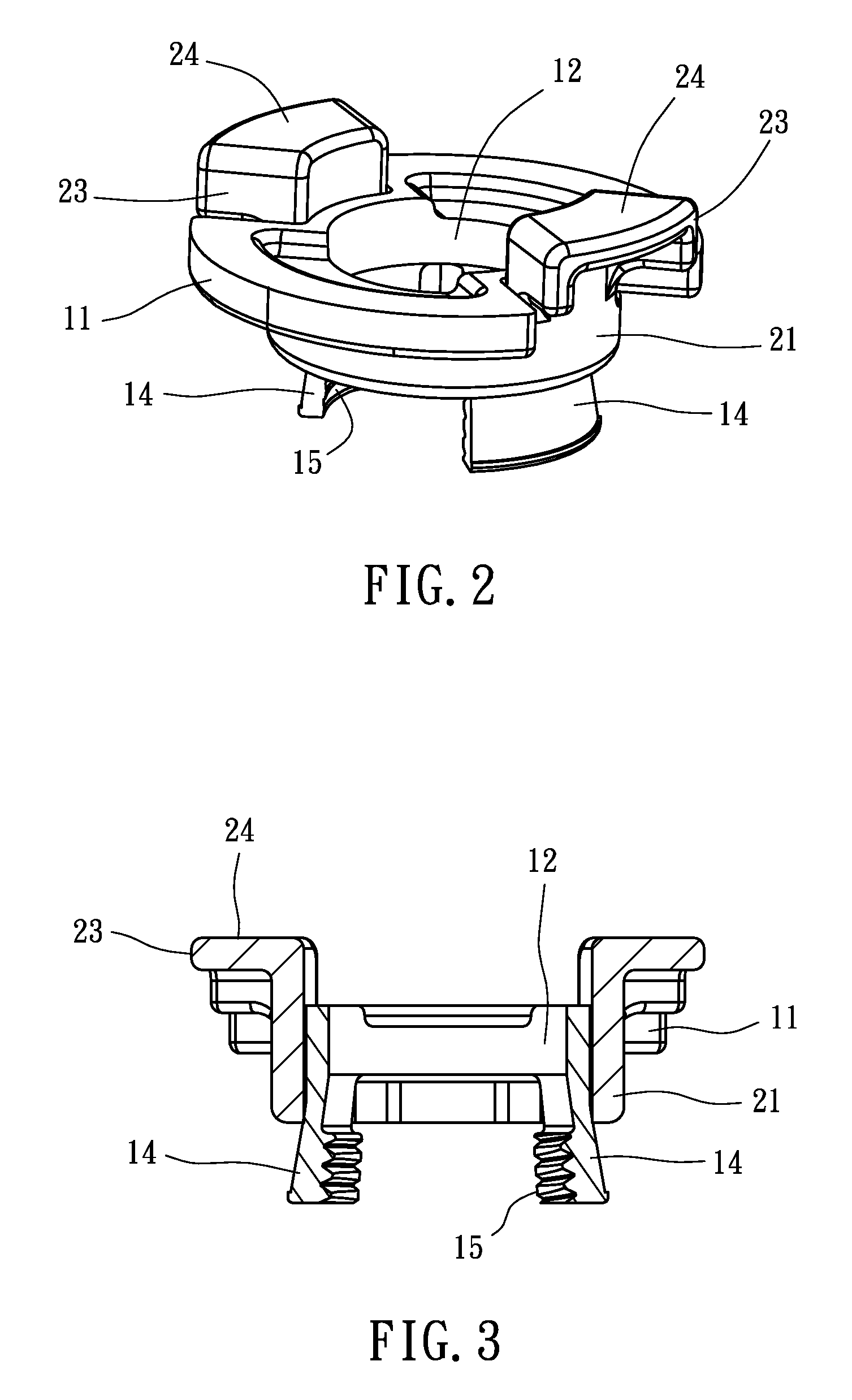 Quick fastening nut