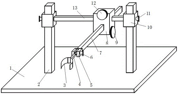 Six degrees of freedom electron microscope stand