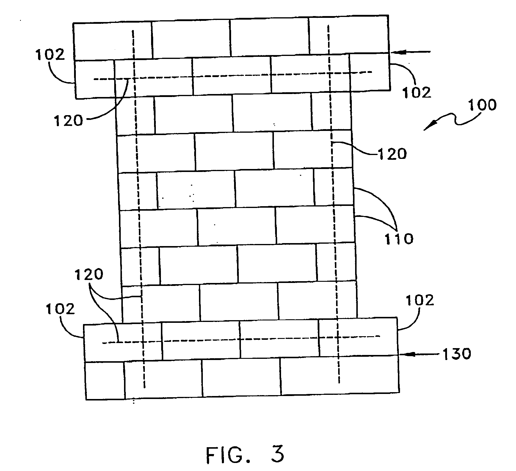 Inorganic matrix-fabric system and method