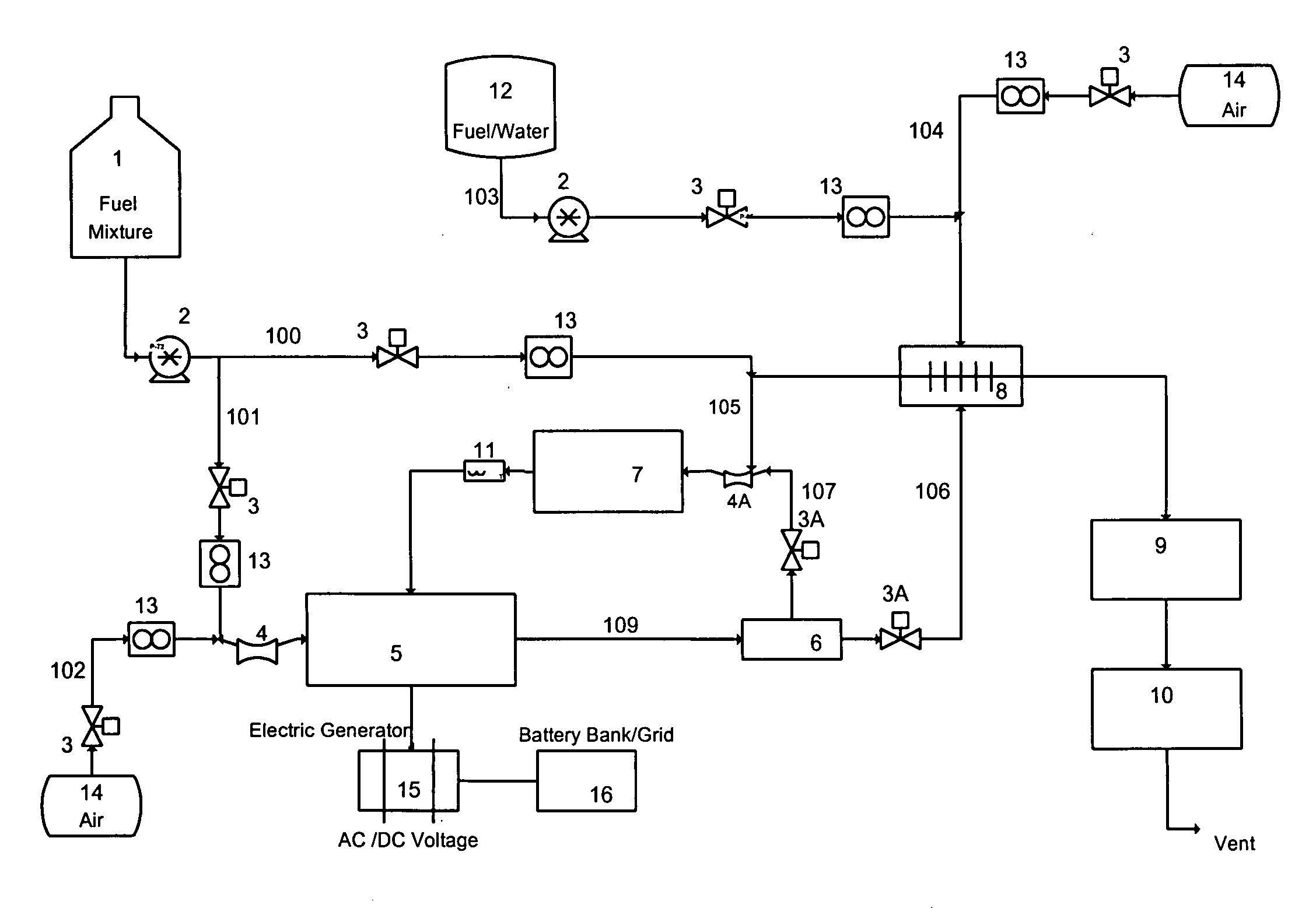 Catalytic EGR oxidizer for IC engines and gas turbines