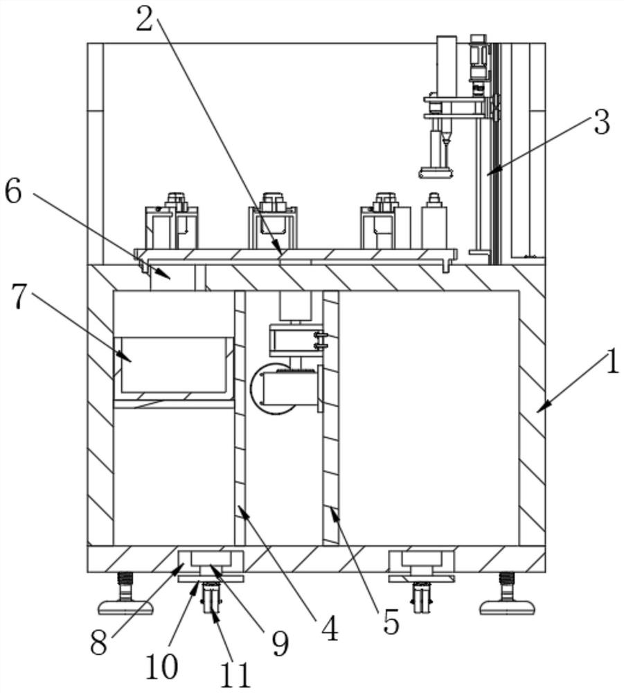 Automatic cleaning machine for end surfaces of MPO connectors