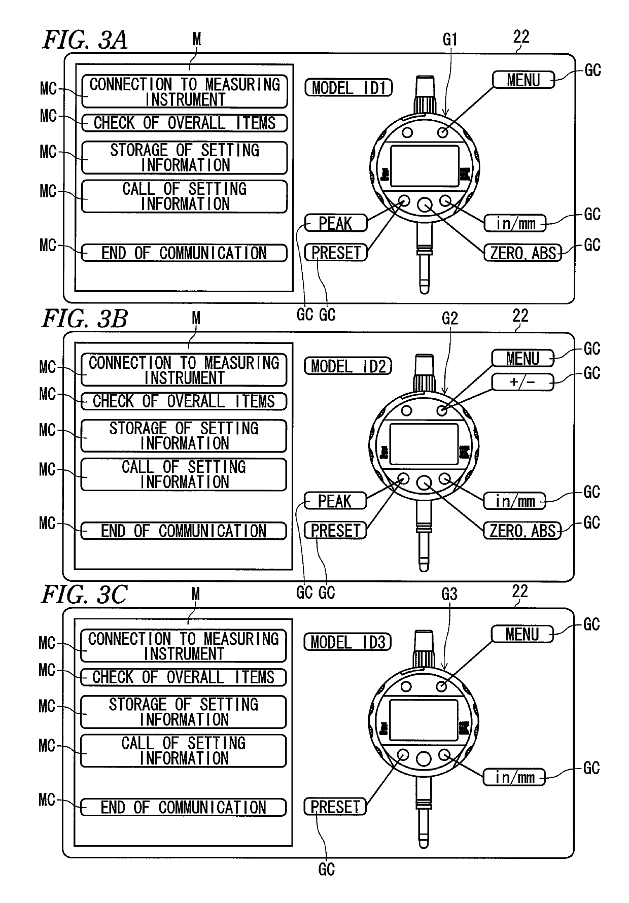 Parameter setting method of measuring instrument and computer readable medium