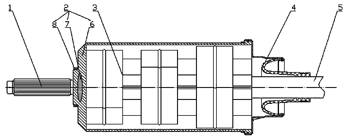 Milled oblate ball cage and manufacturing method thereof