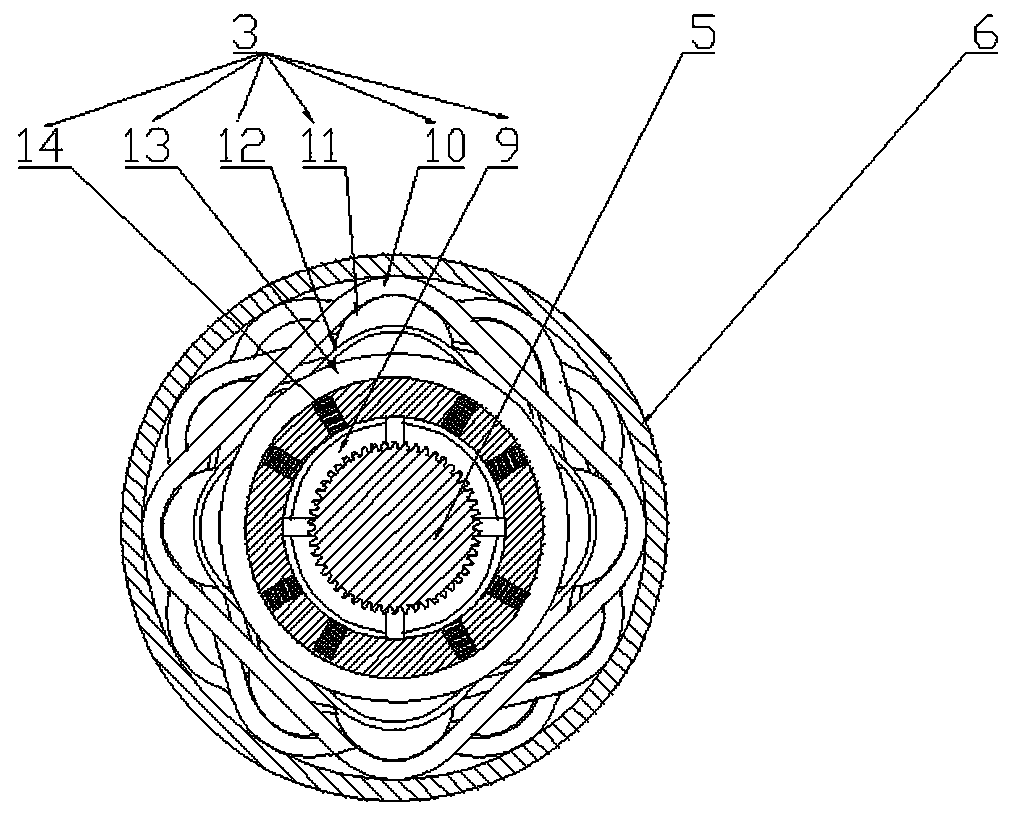 Milled oblate ball cage and manufacturing method thereof