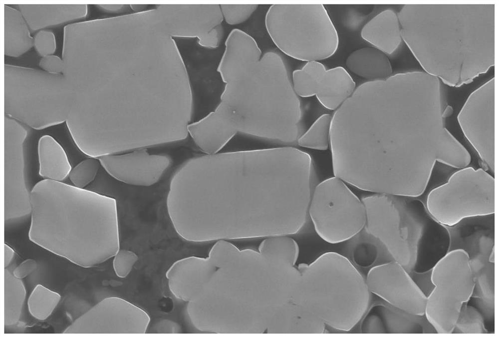 Cobalt-free positive electrode material and preparation method thereof