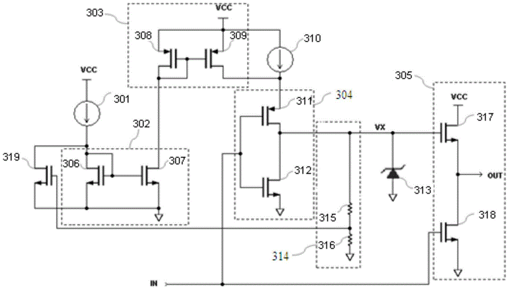 A clamp drive circuit