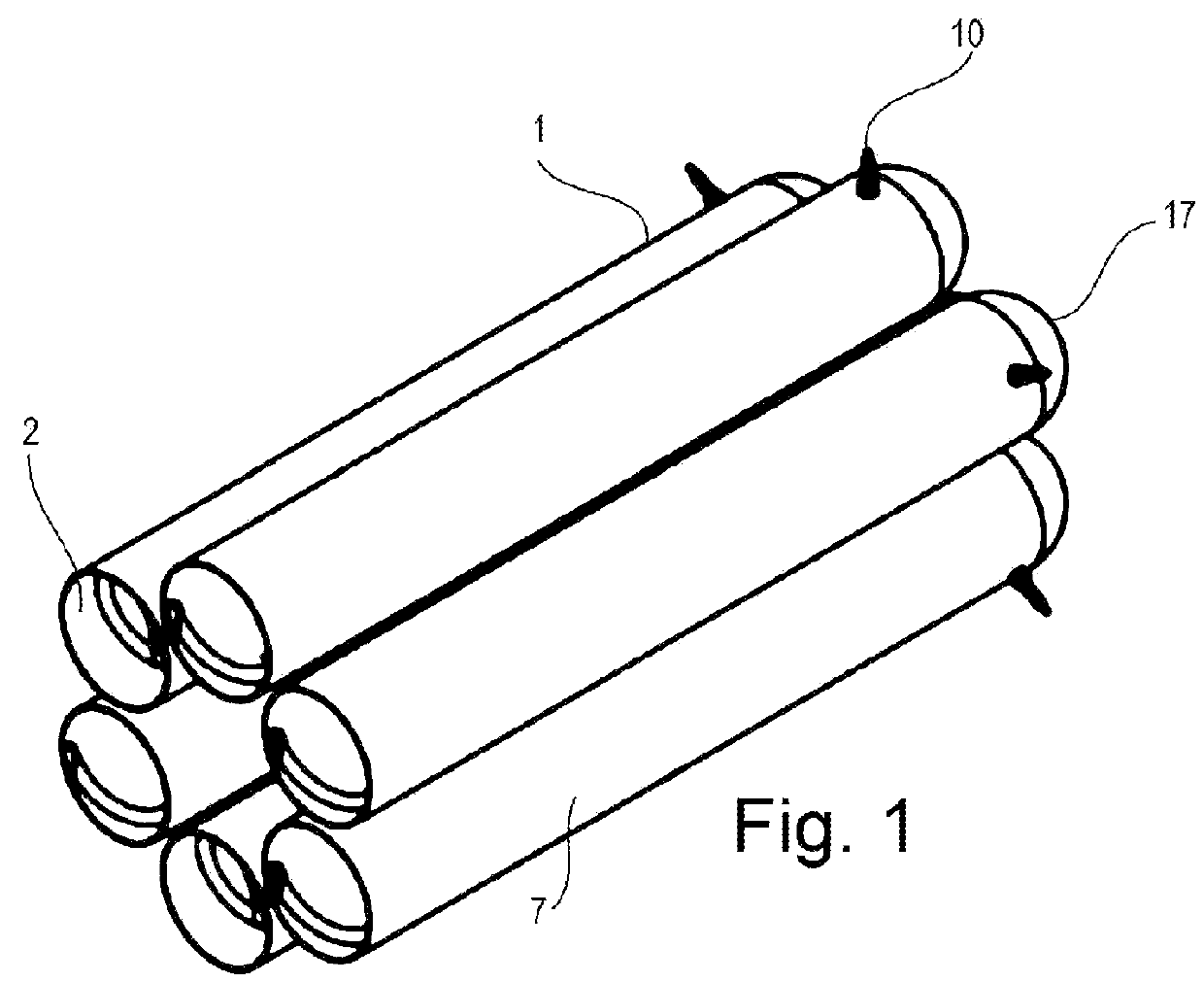 Multitube valveless pulse detonation engine